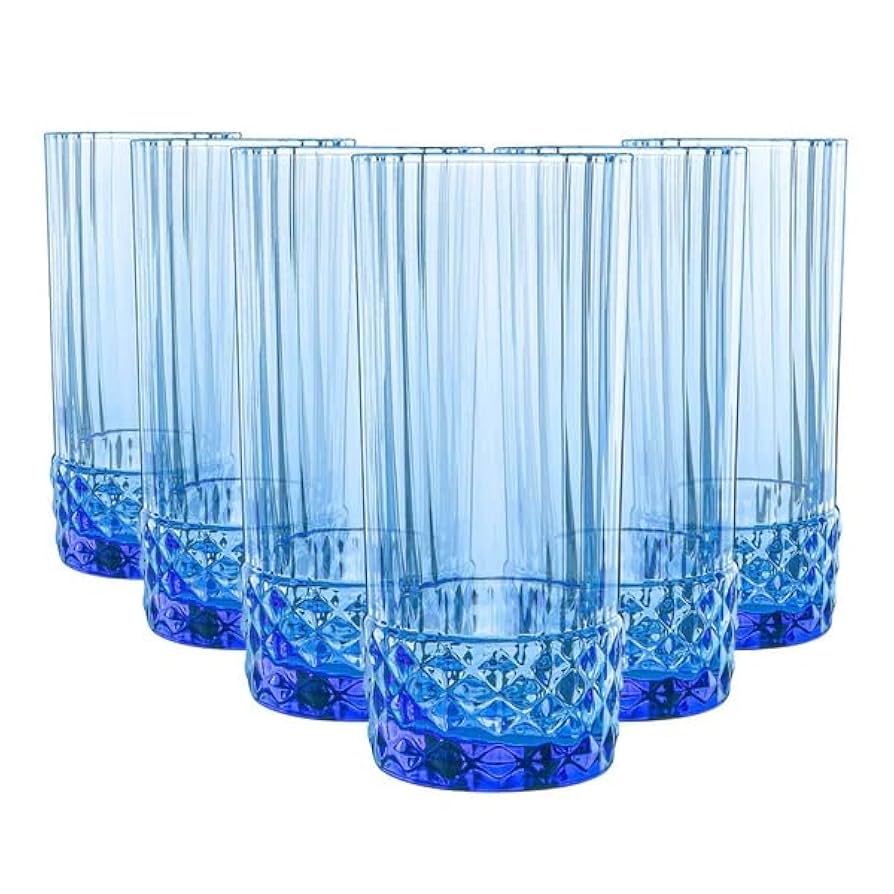 Amazon.com | Bormioli Rocco America '20s Set Of 6 Cooler